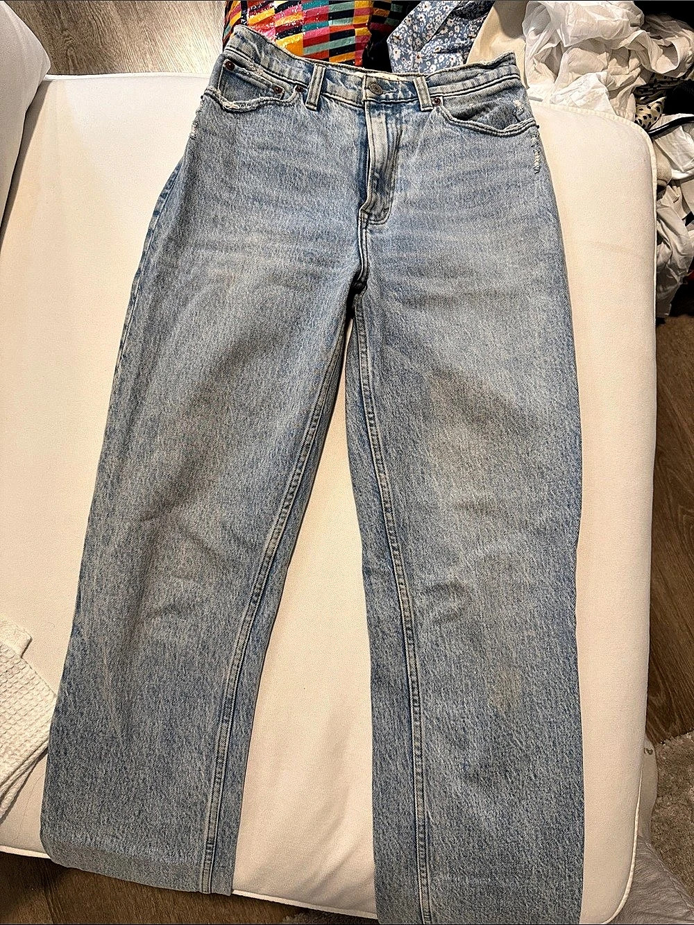 Abercrombie & Fitch The 90s Straight Ultra High Rise Straight Leg Jeans Waist 25